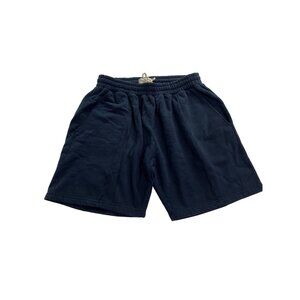 Strawberry LA Sweat Shorts in Navy Blue